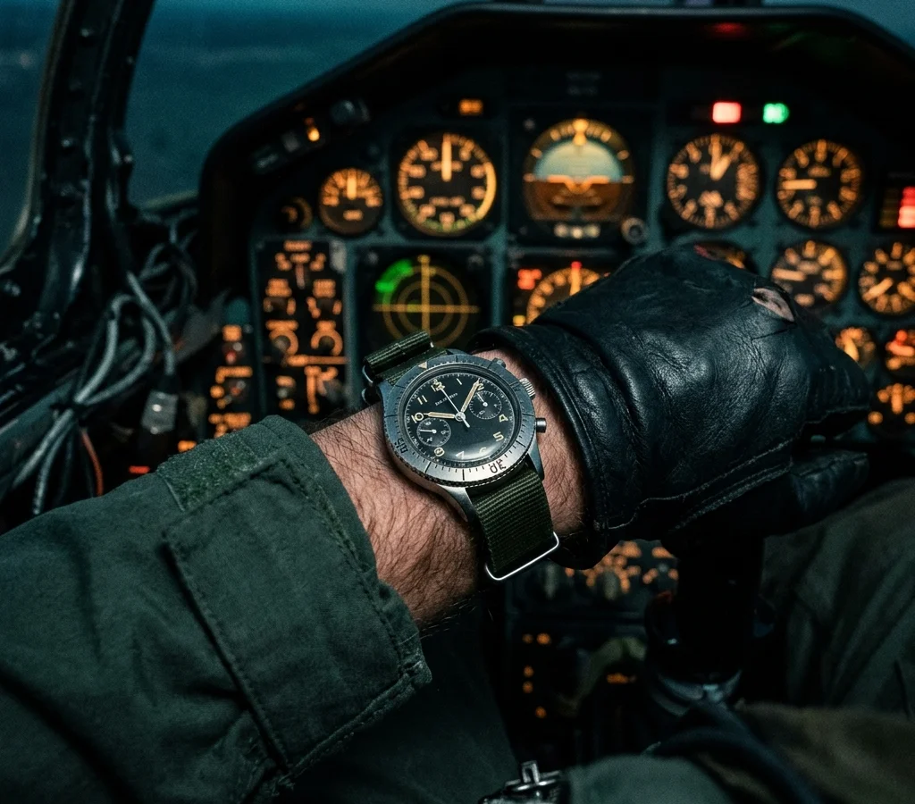 Cockpit-Proven Timekeepers.